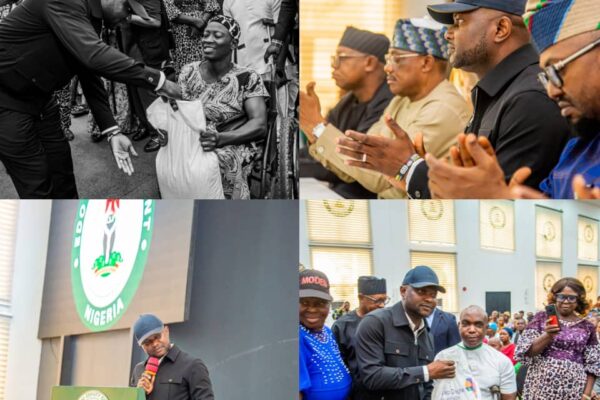 GOV OKPEBHOLO URGES NIGERIANS TO JOIN FIGHT AGAINST POVERTY, HUNGER