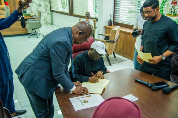 EDO: GOV OKPEBHOLO SIGNS BILL TO ESTABLISH NEW COLLEGE OF NURSING, HEALTH SCIENCES