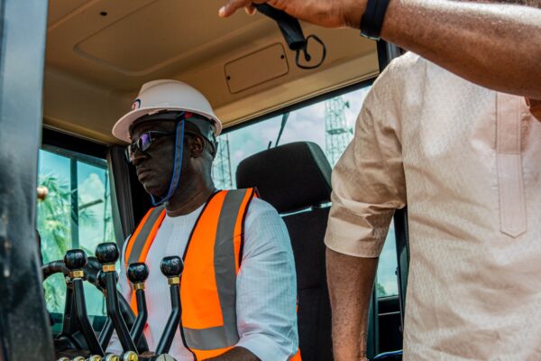 GOV OKPEBHOLO FLAGS-OFF 14KM ROAD LINKING GODWIN OBASEKI’S COMMUNITY, NINE OTHERS IN EDO