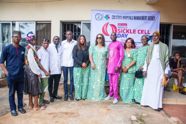 Coordinator of Edo State First Lady’s Office, Anani Calls for Increased Sickle Cell Awareness.