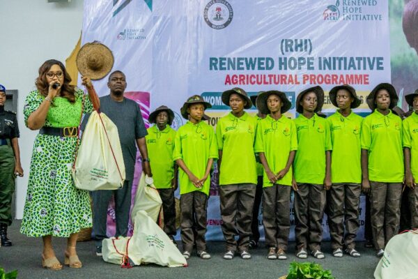 Edo Women Receive Agricultural Support Materials from Nigeria’s First Lady
