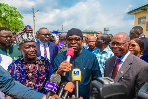 BREAKING: Governor Fubara arrives in Port Harcourt, resumes duty