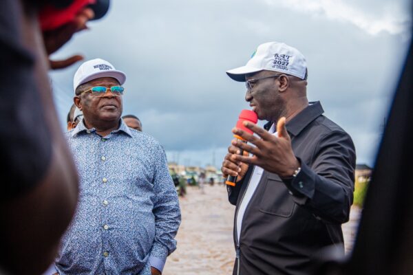 GOV OKPEBHOLO, WORKS MINISTER WEEP OVER STATE OF FEDERAL ROADS IN EDO AS TINUBU APPROVES 100KM COASTAL ROAD FOR EDO STATE