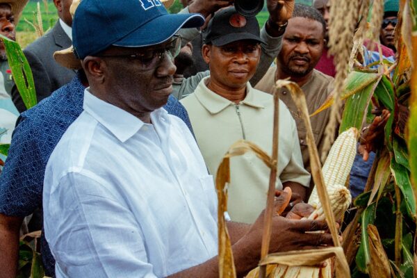 MY ADMINISTRATION IS DIVERSIFYING EDO’S ECONOMY THROUGH LARGE-SCALE AGRICULTURE- GOV OKPEBHOLO