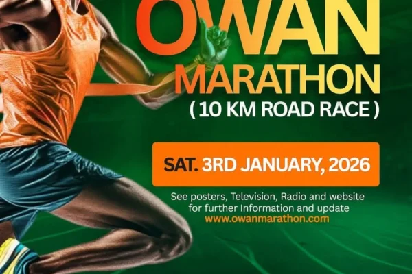 Owan marathon organiser to sponsor athletes to sports University